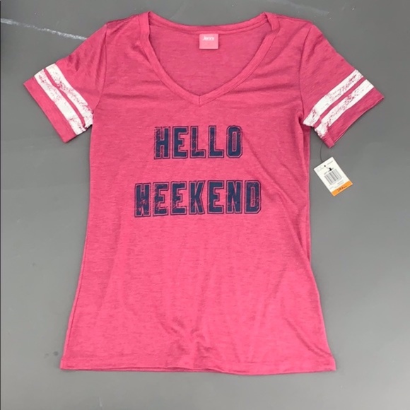 Jennifer Moore Other - 4/$25 Jenni Intimates Hello Weekend T-shirt Small